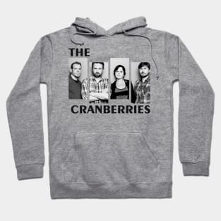 The Cranberries Square Black White Hoodie